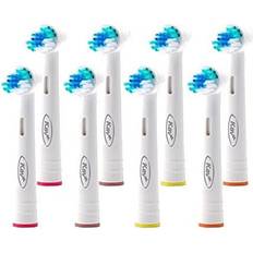 8 Pcs Electric Toothbrush Heads Replacement for Braun Oral B