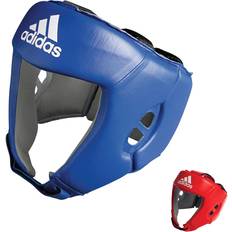 Blue Martial Arts Protection adidas Unisex's Approved Boxing Head Guard, Blue