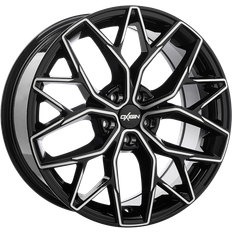 Oxigin felgen 26 9,0x20 et40 5x114,3 swfp tesla model 3 model y black full polish