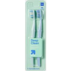 Dental Care up & up Deep Clean Toothbrush Soft 2ct