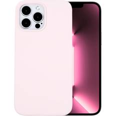 Mobile Phone Covers Goodscious Premium Silicone Case for iPhone 13 Pro Max 6.7 inch Slim & Lightweight w/ Durable Protective Cover Anti-Slip & Compatible with Wireless Charging Tailored Fit & Total Protection Light Pink