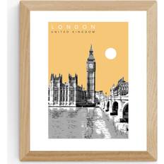 East End Prints Becks Norf 'London' Framed Art