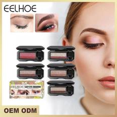 HKHBJS Eelhoe New Small Mushroom Eyeshadow Beauty Air Cushion Gradient Eyeshadow Beginners Eyeshadow Eye Palette Wholesale Maiden Pink And White