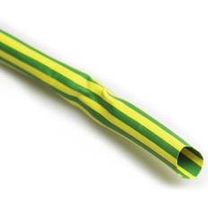 Raychem Kabelclips & Fastgøring Raychem Krympeslange Dcpt 12/6 Gul/grøn