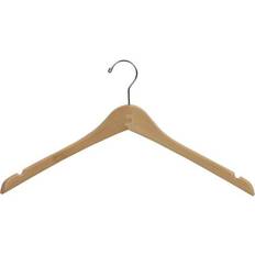 Natural Hangers Overstock The Great American Curved Wooden Top Hanger