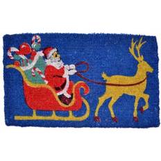 Carpets & Rugs Imports Decor Multi Color Coir Blue