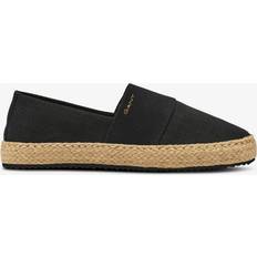 Dame - Svarte Espadrillos Gant Espadrilles Raffiaville - Schwarz