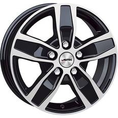 16" Bilfelger Autec QUANTRO Gloss Black 5/160 ET55 B65.1