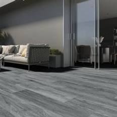 Self adhesive flooring LivingAndHome Self-adhesive Wood Effect PVC Vinyl Flooring Grey 36