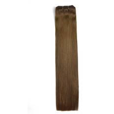 Cliphair human hair weft/weave Human Hair Extensions Light Chestnut 120g