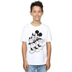 Mickey Mouse T-shirts Disney Mouse Shake T-Shirt White 12-13 Years