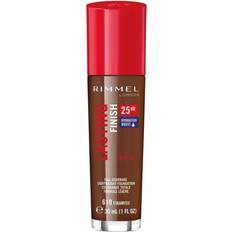 Rimmel 610 Tiramisu, Single London Lasting Finish 25 Hour Foundation, Full Coverage Formula with SPF 20, 200 Soft Beige, 30ml
