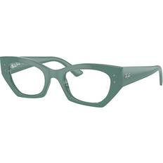 Unisex Briller & Lesebriller Ray-Ban Unisex Zena Bio-based Algae Green Clear Lenses Polarized 52-22