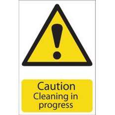 Workplace Signs Draper 'Caution Cleaning' Hazard Sign 72440