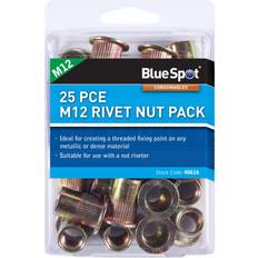 Blue Spot Tools 40616 25 Piece M12 Rivet Nut Pack
