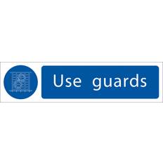 Draper 'Use Guards' Mandatory Sign