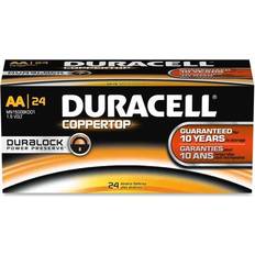 Duracell Aa Coppertop Batteries Aa 24 Pack dur-01501