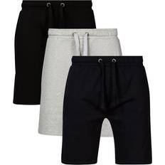 French Connection Pack Blend Jersey Shorts Black