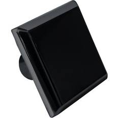 Cabinet Knobs American Imaginations W Square Steel Cabinet Knob In Black Color AI-21402