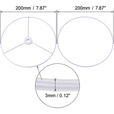 Iron Lamp Parts Unique Bargains Ring Shade