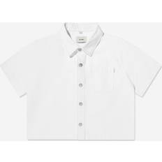Boy's Ash Denim Button Down Shirt, S-XL