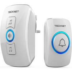 Tecknet Wireless Doorbell Wall Plug-in Cordless Door Chime