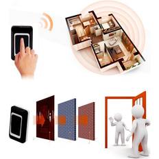 Wejoy TS-K108W11 Home Wireless Door Bell Doorbell Energy Saving Door Bell Black