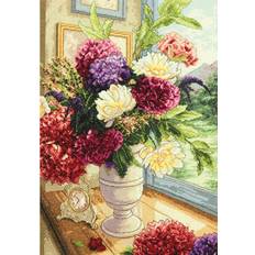 Dimensions Collection Counted Cross Stitch Kit 11"X14"-Summer Bouquet 18 Count