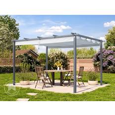 Toolport Trädgård & Utemiljö Toolport Pergola Solsegel 3 x 4 m Stone