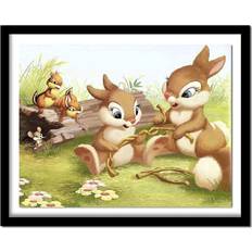 Peintures Diamant Diy Diamond Painting Cross Stitch Diamond Embroidery Children Bedroom Cute Cartoon Rabbit Point