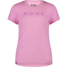 Mons Royale Women's Icon Merino Air-Con Tee, XL, Pop Pink