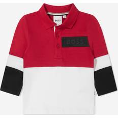 9-12M Polos BOSS Baby Long Sleeve Polo Shirt Mths