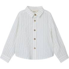 Natur Barneklær Lil'Atelier Frej Shirt - Coconut Milk