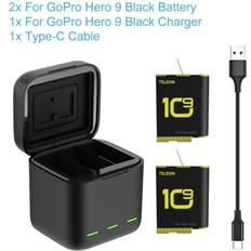 Telesin batteri 1750 mah gopro