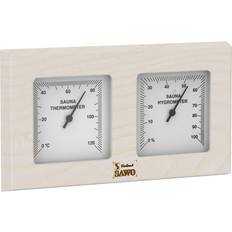 Termohygrometer för bastu Lådtyp med täckande kvadrater 140x255 mm