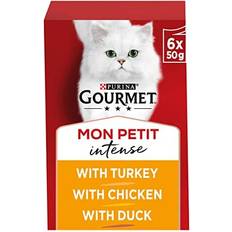 Gourmet Mon Petit Intense Duck, Chicken and Turkey Food 86x50g