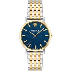 Unisex Wrist Watches on sale Versace Swiss Two-Tone Bracelet 40mm Two Tone