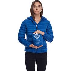 Clothing Alpine North Women's Vegan Down Lightweight Packable Puffer & Bag X-Small, Cobalt