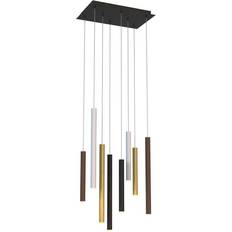 Mantra Iluminación Hänglampa Cala 14-ljus Lång Aluminium Järn