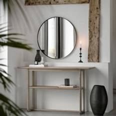 Oak Console Tables HJ Home Langley Oak Console Table