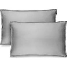 Pillow Cases Bare Home Ultra Soft Double Pillow Case Gray