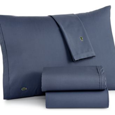 California King Bed Sheets Lacoste Solid Bed Sheet Blue