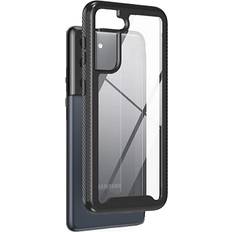 Samsung Samsung Galaxy S21 Skal Transparent Svart Ram Shockproof Extreme