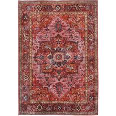 RugVista Georgia Oriental Matta 120x180 Röd Rosa Röd, Rosa cm