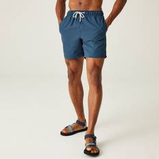 Regatta Men Swimwear Regatta Men's Quick Drying Mackleyna Swim Short Moonlight Denim, Blue