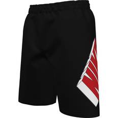 Nike Big Kid's Swim 3-D 7" Volley Shorts - Black (NESSE805-001)