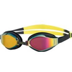 Zoggs Swim Goggles Zoggs Endura Max Titanium BLACK/YELLOW-MIRRORED VIOLET ADULT