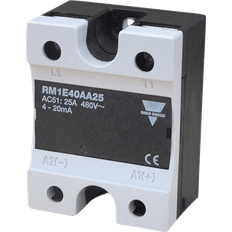 CARLO GAVAZZI Industriellt 1-poligt AC-relä Med LED Och Inbyggd Varistor 480V/100 AAC Ingång 4-32 VDC