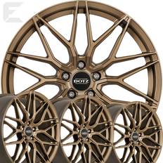 18" - 5/120 Car Rims Dotz Alloy Wheel Suzuka Bronze 8.5x19 5x120