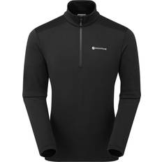 Montane Outdoor Jackets Montane Protium Pull-on Half Zip Fleece Black Man